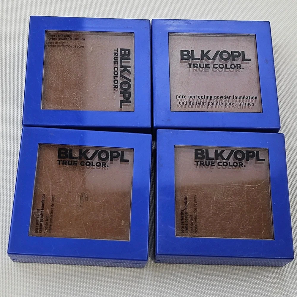 Black Opal True Color Pore Perfecting Powder Foundation 620 Carob Matte 4 Pack